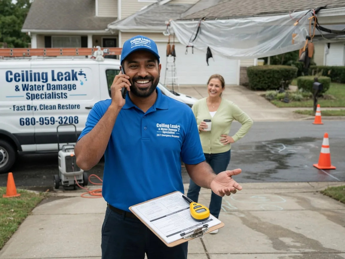 Ceiling Leak Cleanup Purdy, MO FAQs